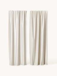 Blackout Multi-Band Curtains Asher, Set of 2, W 140 cm - thumbnail 2
