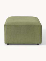 Corduroy XL Ottoman Melva, W 116 x D 72 cm - thumbnail 5