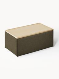 Bouclé Ottoman Lennon with Storage - thumbnail 3