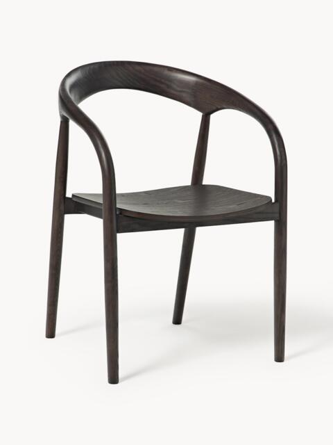 Ash Wood Dining Chair Camille with Armrests - image 1