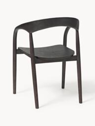 Ash Wood Dining Chair Camille with Armrests - thumbnail 5