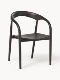 Ash Wood Dining Chair Camille with Armrests - thumbnail 1