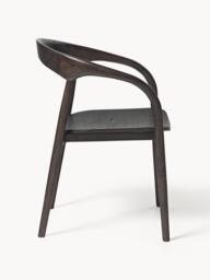 Ash Wood Dining Chair Camille with Armrests - thumbnail 4