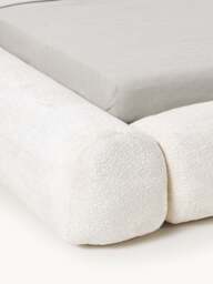 Upholstered Teddy Bouclé Bed Wolke - thumbnail 6