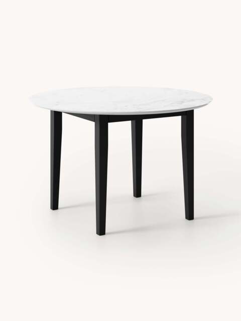 Round Marble Effect Dining Table Jackson, in various sizes - image 1