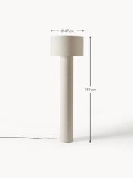 Linen Floor Lamp Ron - thumbnail 8