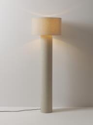 Linen Floor Lamp Ron - thumbnail 3