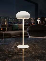 Dimmable Portable LED Table Lamp Pebble - thumbnail 2