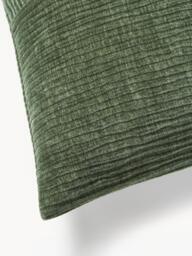 Velvet Cushion Cover Fiona with A Fine Line Structure - thumbnail 3
