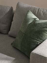 Velvet Cushion Cover Fiona with A Fine Line Structure - thumbnail 8