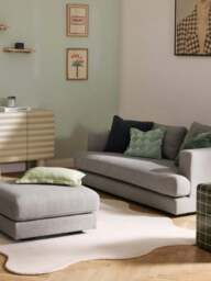 Velvet Cushion Cover Fiona with A Fine Line Structure - thumbnail 7