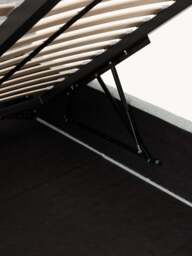 Upholstered Bouclé Bed Alba with Storage - thumbnail 9