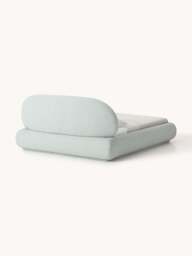 Upholstered Bouclé Bed Alba with Storage - thumbnail 5