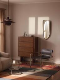 Wall Mirror Oiva in A Curved Shape - thumbnail 3