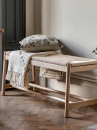 Handmade Oak Wood Bench Eton - thumbnail 2
