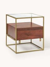 Bedside Table Theodor with Drawer - thumbnail 5