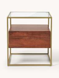 Bedside Table Theodor with Drawer - thumbnail 3