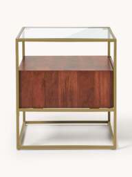 Bedside Table Theodor with Drawer - thumbnail 4