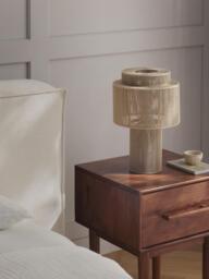 Linen Thread Table Lamp Lace - thumbnail 7