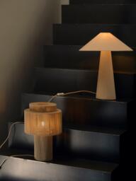 Linen Thread Table Lamp Lace - thumbnail 9