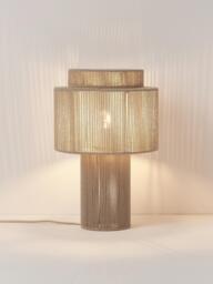 Linen Thread Table Lamp Lace - thumbnail 3