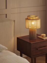 Linen Thread Table Lamp Lace - thumbnail 2