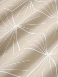 Reversible Cotton Duvet Cover Ilda, with Geometric Print - thumbnail 2