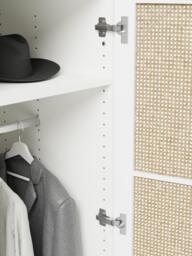 Modular Hinged Door Wardrobe Jeanne, 300 cm Wide, in various sizes - thumbnail 7