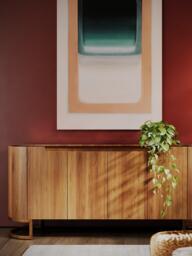 Walnut Wood Sideboard Giorgio - thumbnail 2