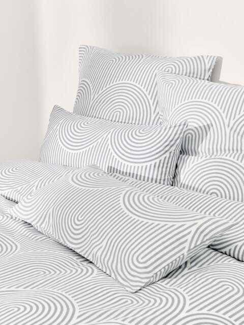 Cotton Duvet Cover Arcs - image 1