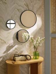 Round Wall Mirrors Ida, Set of 3 - thumbnail 7
