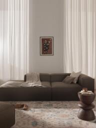 Bouclé Modular Chaise Lennon - thumbnail 2