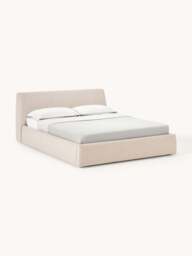 Upholstered Bed Cloud with Storage Space