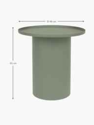 Round Metal Side Table Sverre - thumbnail 2