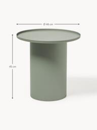 Round Metal Side Table Sverre - thumbnail 7