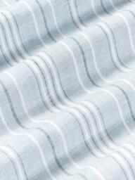 Washed Linen Duvet Cover Telma with Stripes - thumbnail 5