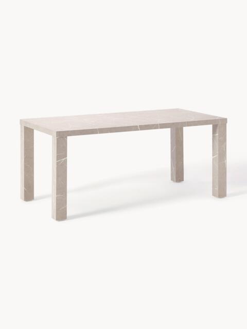 Marble Effect Dining Table Carl, 180 X 90 cm - image 1