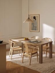 Marble Effect Dining Table Carl, 180 X 90 cm - thumbnail 2