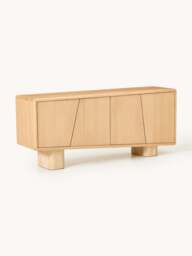 Wooden Sideboard Tundra with Travertine Legs