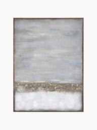 Hand-Painted Canvas Art Abstract Horizon