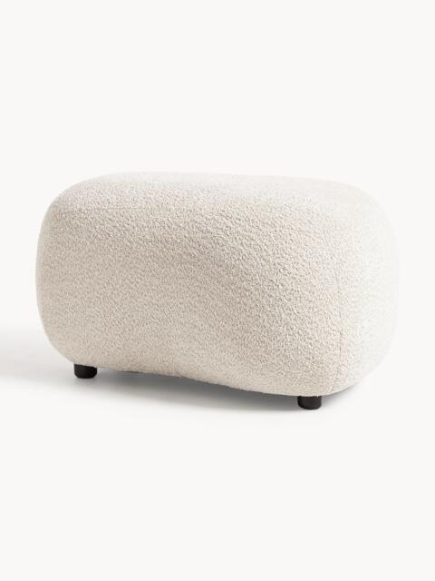 Teddy-Bouclé Ottoman Alba