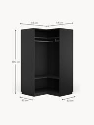 Modular Corner Wardrobe Simone, 115 cm Wide - thumbnail 8