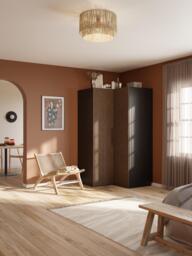 Modular Corner Wardrobe Simone, 115 cm Wide - thumbnail 2