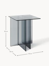 Glass Side Table Anouk - thumbnail 8