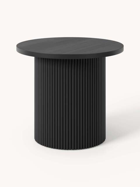 Round Wooden Side Table Nele - image 1