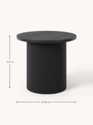 Round Wooden Side Table Nele - thumbnail 7