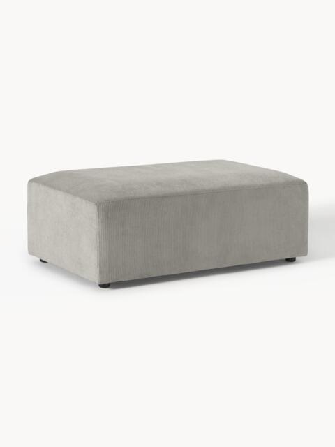 Corduroy XL Ottoman Melva, W 116 x D 72 cm - image 1