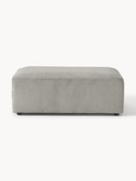 Corduroy XL Ottoman Melva, W 116 x D 72 cm - thumbnail 2