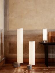 Dimmable LED Floor Lamp Unbound with Marble Base, in various sizes - thumbnail 3
