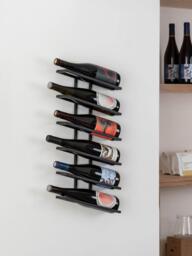 Wall-Mounted Wine Rack Vinia, for 6 Bottles - thumbnail 2